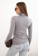 Bluzka sweter golf basic Szary