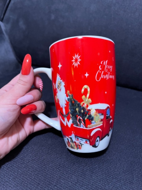 BOX PREZENTOWY komin i czapka oraz kubek